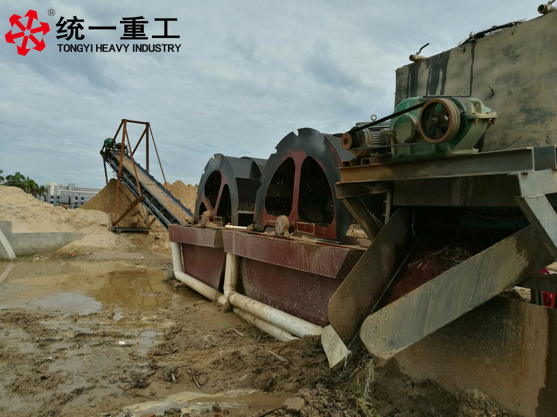 雙排雙水輪海沙淡化一體機(jī)