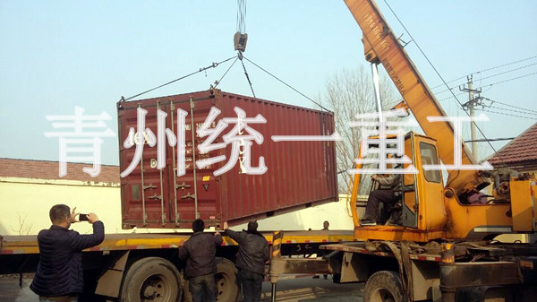 海沙淡化設備援外項目發(fā)貨